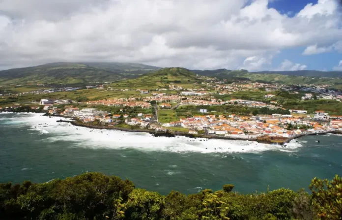 Vista aérea de São José para simbolizar São José SC 276 anos