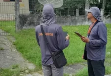 Prefeitura de São José inicia atualização cadastral e levantamento territorial Agentes da Prefeitura de São José realizando levantamento territorial e atualização cadastral nos bairros