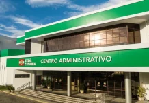 Santa Catarina vai recuperar R$ 384 milhões investidos em rodovias federais Entrada do prédio do Centro Administrativo do Governo de Santa Catarina