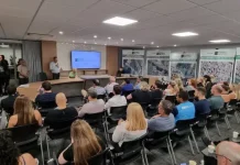 Apresentação na Aemflo/CDL do novo pacote de obras de mobilidade em São José