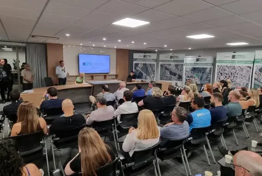 Apresentação na Aemflo/CDL do novo pacote de obras de mobilidade em São José