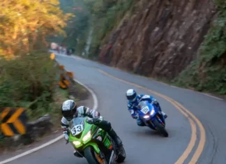 Participantes do Anitápolis Road Race 2025