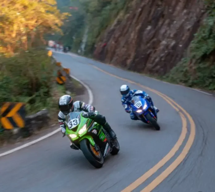 Participantes do Anitápolis Road Race 2025