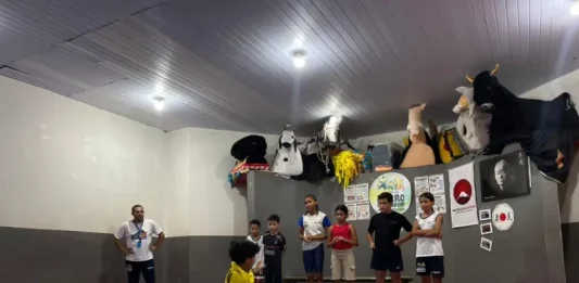 Alunos do Programa Bairro Educador