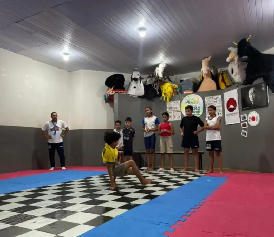 Alunos do Programa Bairro Educador