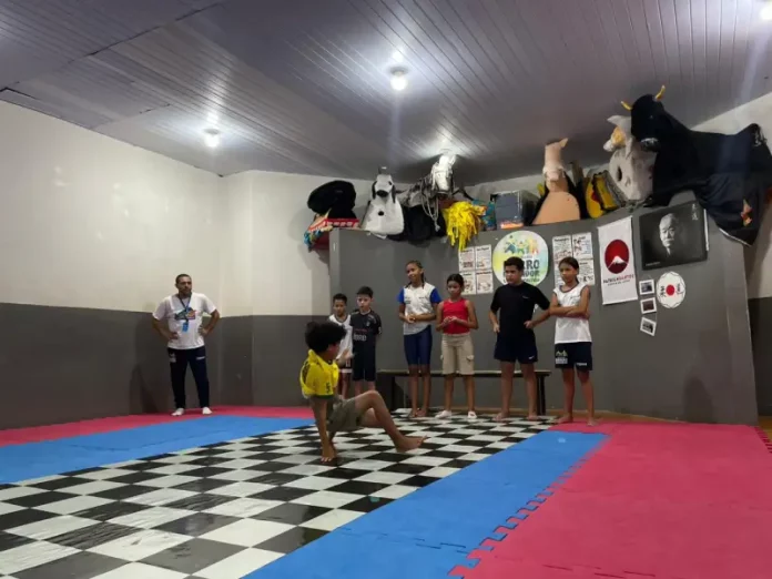 Alunos do Programa Bairro Educador