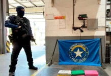 Pacotes de cocaína apreendidas pela Receita Federal