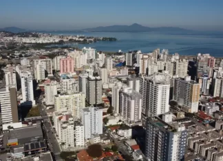 São José cria Central de Empregos para pessoas com deficiência Vista aerea de São José onde foi sancionada a lei da central de empregos a pessoas com deficiência