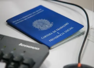 Santa Catarina tem 8,6 mil vagas de emprego abertas Foto de carteira de trabalho, simbolizando as vagas de empregos em Santa Catarina