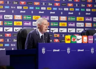 Carlo Ancelotti durante divulgação dos convocados para a Copa do Mundo de 2026