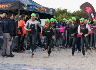 Florianópolis recebe 24ª edição do IRONMAN Brasil neste domingo (31) Atletas participando do IRONMAN Brasil