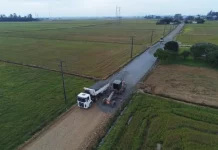 Obras de pavimentação do Programa Estrada Boa Rural