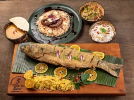 Rota Gastronômica da Tainha movimenta turismo e cultura em Bombinhas Foto de prato de tainha da Rota Gastronomica da Tainha