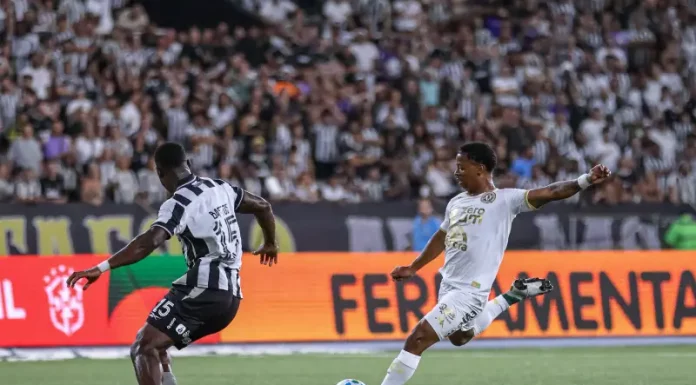 Catarinenses avançam na Copa do Brasil enquanto Flamengo é eliminado Jogadores da Chapecoense e Botafogo em campo pela Copa do Brasil