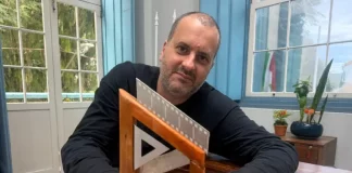 Jefferson Bittencourt, roteirista do filme produzido em São José que recebeu prêmio no Fest Cine Rondon
