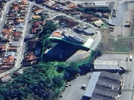 amplo terreno para leilão em Brusque
