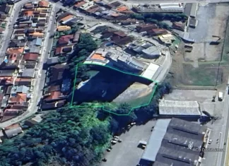 amplo terreno para leilão em Brusque