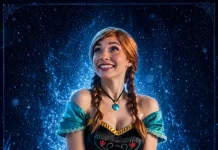 Musical A Rainha do Gelo estreia em São José nos dias 13 e 14 de junho Foto da personagem do musical a Rainha do Gelo