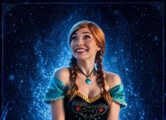 Musical A Rainha do Gelo estreia em São José nos dias 13 e 14 de junho Foto da personagem do musical a Rainha do Gelo
