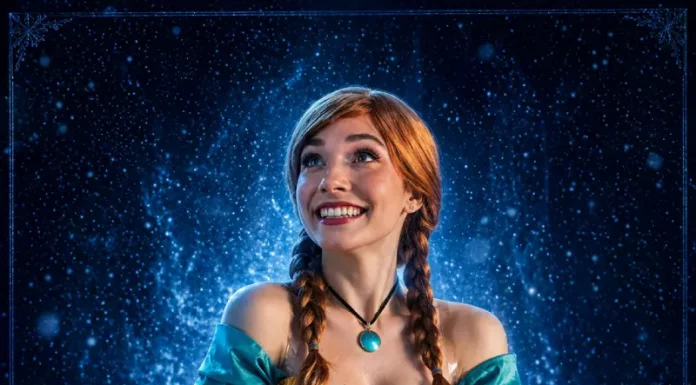 Musical A Rainha do Gelo estreia em São José nos dias 13 e 14 de junho Foto da personagem do musical a Rainha do Gelo