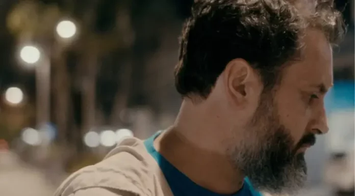 Cena do filme produzido em São José "Peça Para Solidão Solo"