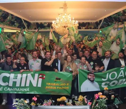 João Cobalchini reúne mais de 2 mil pessoas em encontro de pré-campanha na Capital Mais de 2 mil pessoas participaram do evento de pré-campanha de João Cobalchini