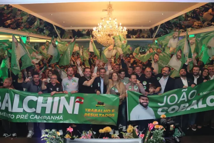 João Cobalchini pré campanha Mais de 2 mil pessoas participaram do evento de pré-campanha de João Cobalchini
