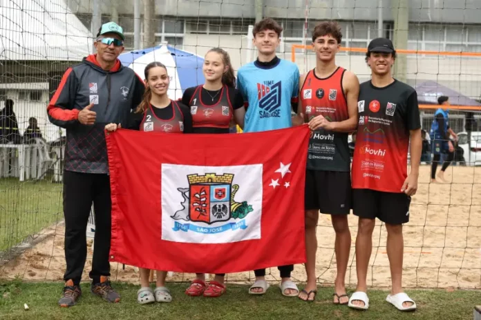 Joguinhos Abertos Equipe de São José participantes dos Joguinhos Abertos de Santa Catarina