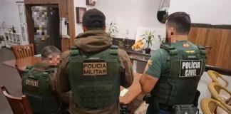 Agentes do GAECO durante Operação Pão e Circo