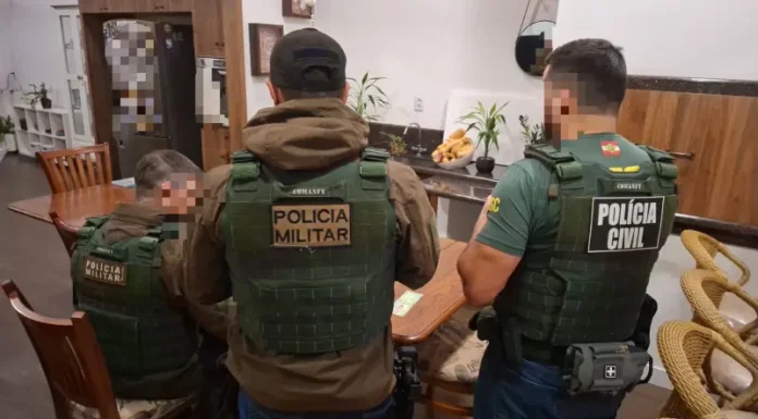 Agentes do GAECO durante Operação Pão e Circo