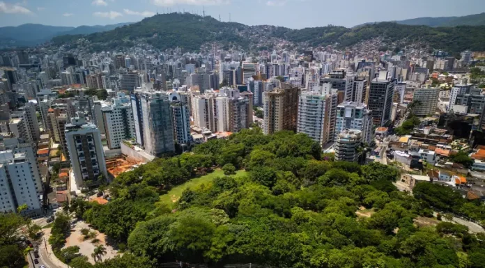 Foto do Parque da Luz em Florianópolis