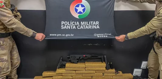 Drogas apreendidas pela Polícia Militar no Norte da Ilha