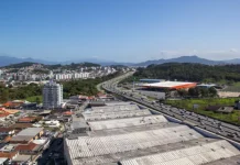 São José está entre as cidades mais seguras de SC, mas lidera acidentes em rodovias federais Vista da BR-101 em São José