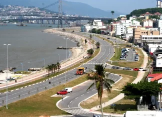 Corrida Verde altera o trânsito na Beira-Mar Continental neste domingo Foto da Av. Beira-Mar Continental