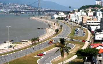 Corrida Verde altera o trânsito na Beira-Mar Continental neste domingo Foto da Av. Beira-Mar Continental