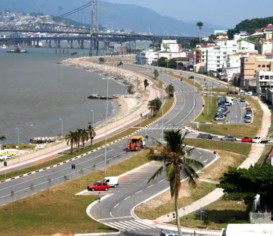 Corrida Verde altera o trânsito na Beira-Mar Continental neste domingo Foto da Av. Beira-Mar Continental