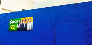 Foto da Casa 22 do comitê de Jorginho Mello