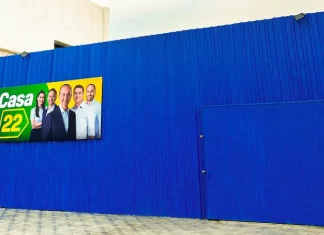 Campanha de Jorginho Mello instala Casas 22 em seis regiões de Santa Catarina Foto da Casa 22 do comitê de Jorginho Mello