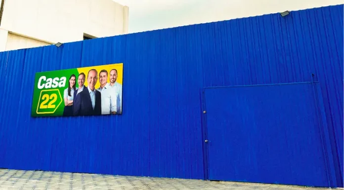 Campanha de Jorginho Mello instala Casas 22 em seis regiões de Santa Catarina Foto da Casa 22 do comitê de Jorginho Mello