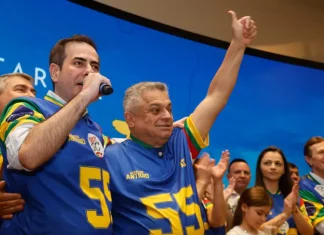 PSD oficializa João Rodrigues como candidato ao Governo de Santa Catarina João Rodrigues na convenção do PSD Santa Catarina