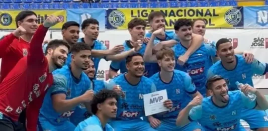 Nacional Handebol, de São José, vence Osasco e se prepara para semifinal da Liga Nacional Foto da Equipe do Nacional Handebol