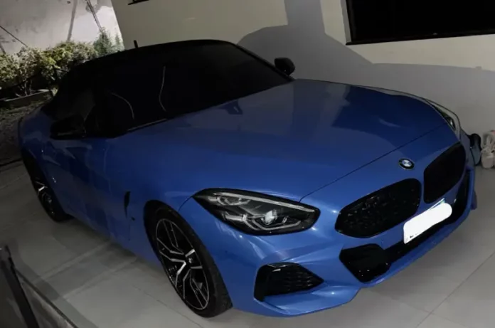 Carro apreendido na Operação Supply Chain
