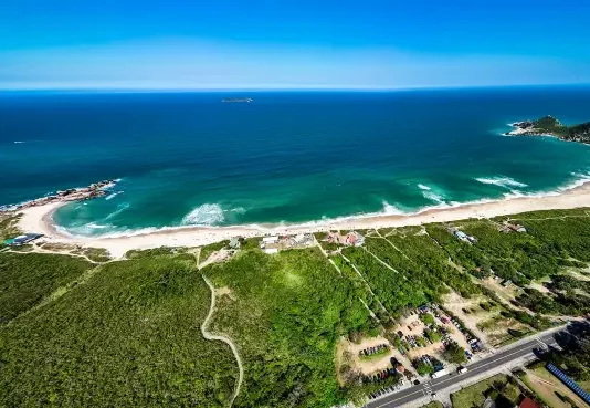 Foto da Praia Mole em Florianópolis