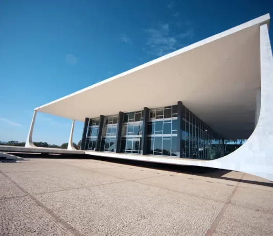 Foto do prédio do STF