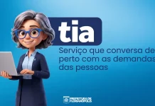 Florianópolis lança Tia, nova IA para facilitar acesso a serviços públicos Imagem da atendente virtual TIA da Prefeitura de Florianópolis