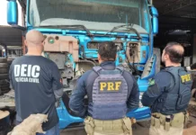 Agentes da DEIC, PRF e Guarda-municipal durante 53ª edição da Operação 311