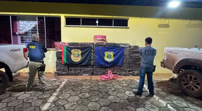 Polícia Civil e PRF apreendem 1,5 tonelada de maconha no Meio-Oeste catarinense Maconha apreendida pela Polícia Civil e PRF, no Meio-Oeste Catarinense