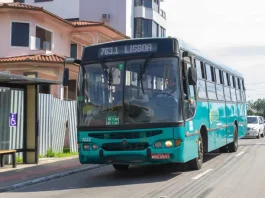 São José abre consulta pública para novo modelo de transporte coletivo Foto de ônibus simbolizando o transporte coletivo de São José