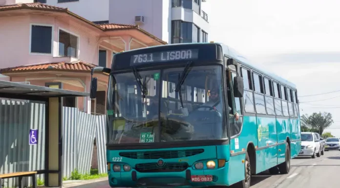 Foto de ônibus simbolizando o transporte coletivo de São José
