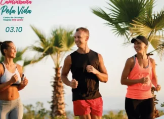Hospital SOS Cárdio promove 1ª Caminhada pela Vida em Florianópolis Imagem de divulgação da 1ª Caminhada pela Vida, promovida pelo Hospital SOS Cárdio em Florianópolis.